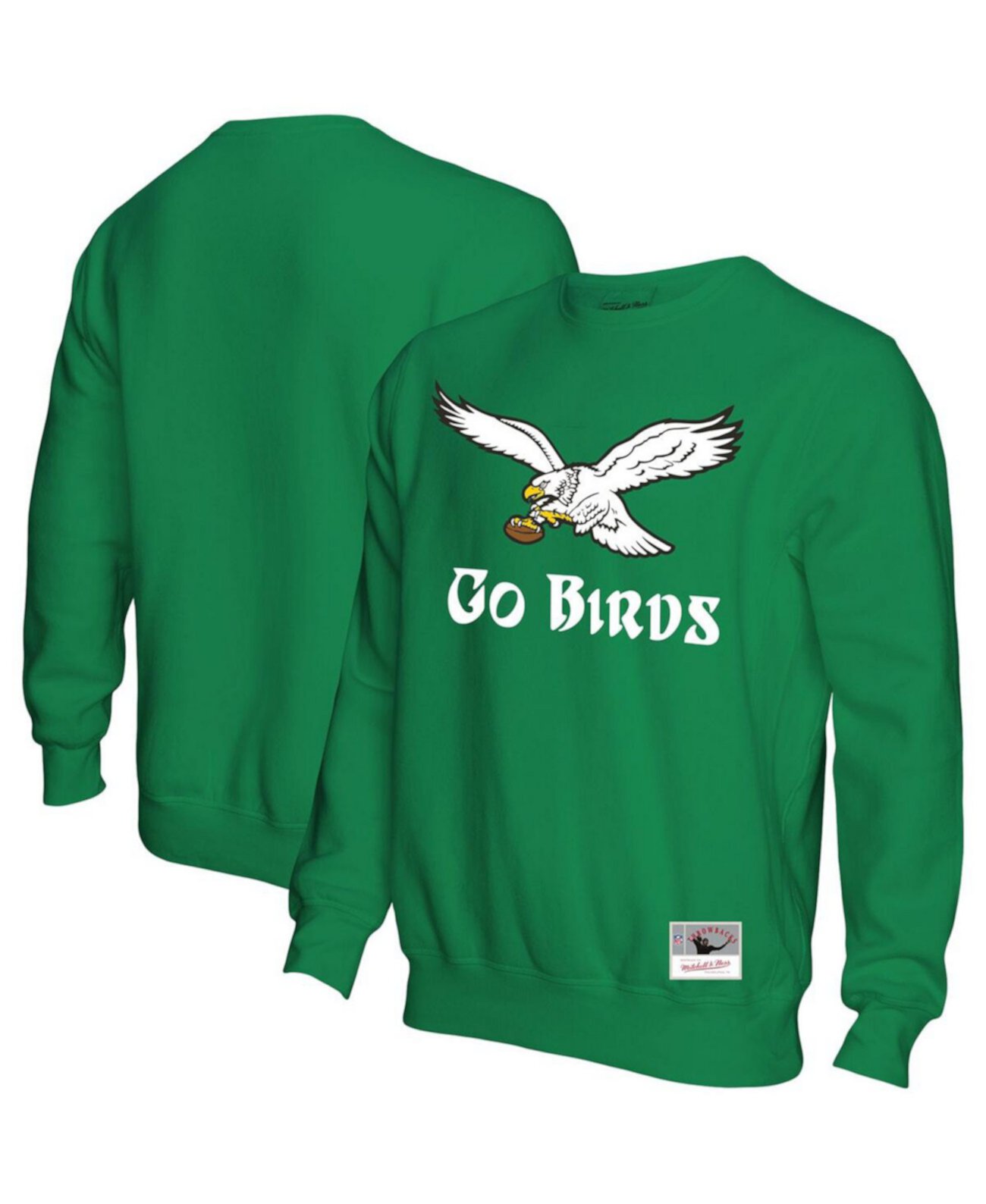 Мужской Пуловер Mitchell & Ness Philadelphia Eagles Go Birds Mitchell & Ness