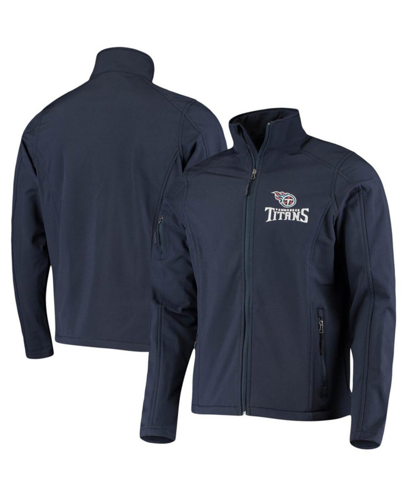 Мужская Куртка Dunbrooke Tennessee Titans Sonoma Softshell на молнии Dunbrooke