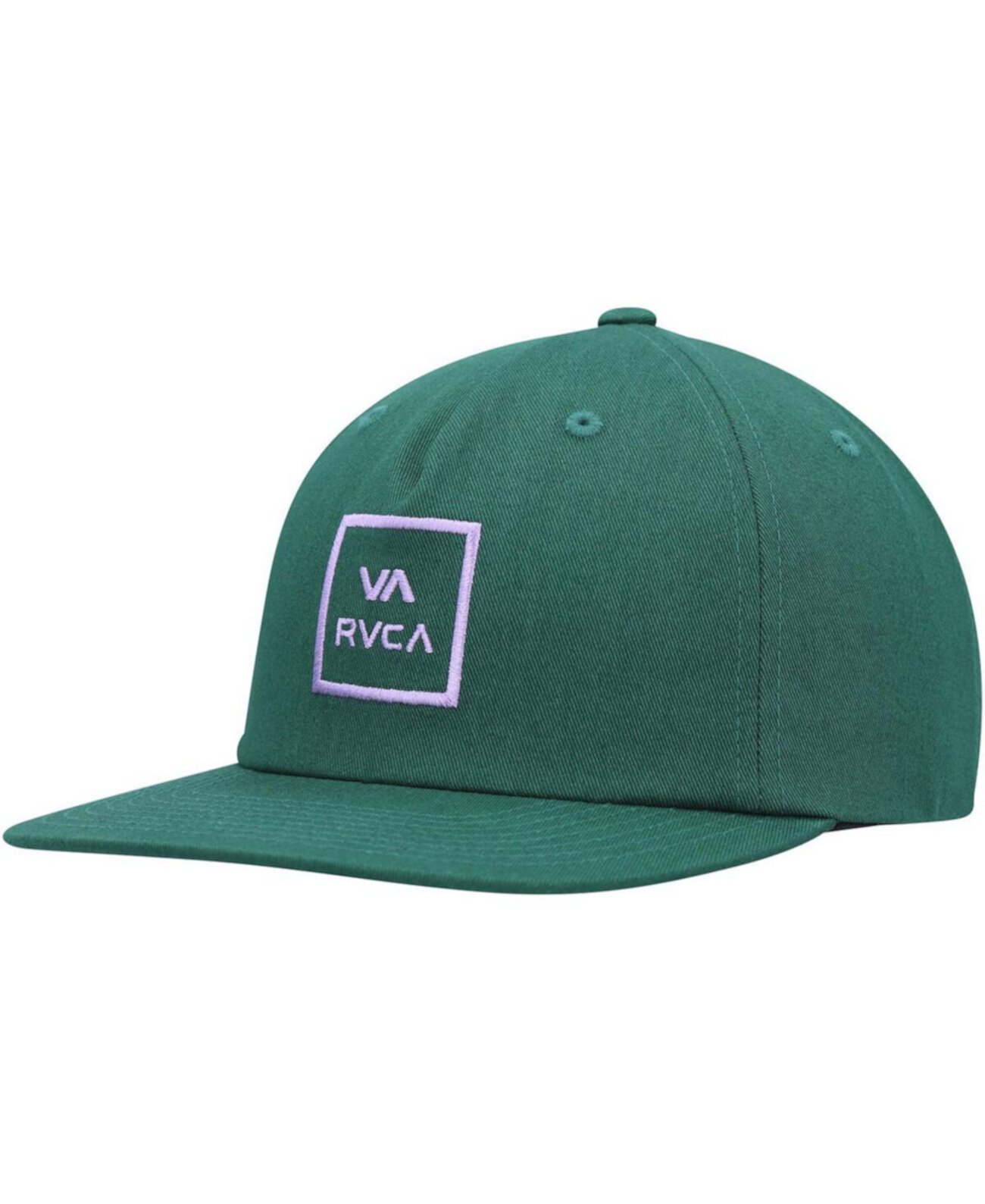 Бейсболка RVCA Men's Green Freeman Snapback Hat RVCA