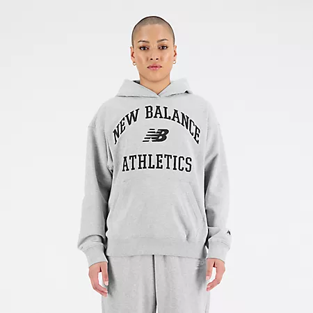 Женская Толстовка New Balance Athletics Varsity Oversized Fleece New Balance