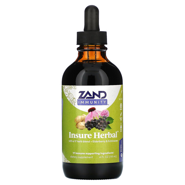 Immunity, Insure Herbal, 4 жидких унции (118 мл) Zand
