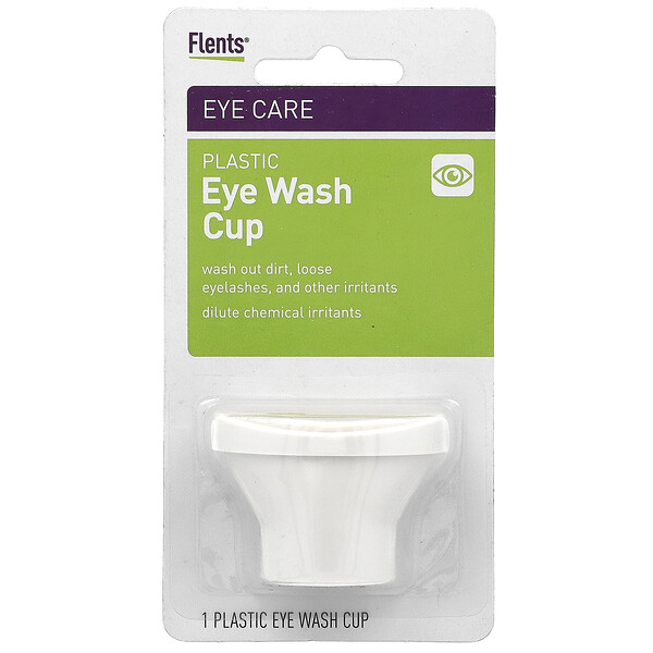 Eye Care, пластиковая чашка для промывания глаз, 1 шт. Flents