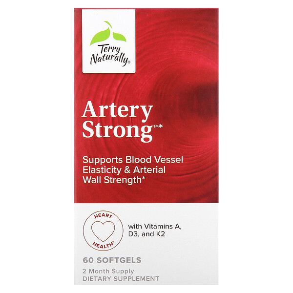 Artery Strong, 60 мягких таблеток Terry Naturally