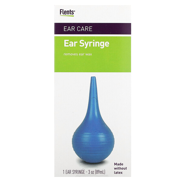 Ear Care, Ушной шприц, 1 ушной шприц, 3 унции (89 мл) Flents