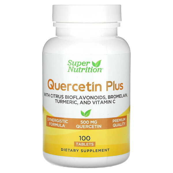 Кверцетин Плюс, 100 таблеток Super Nutrition
