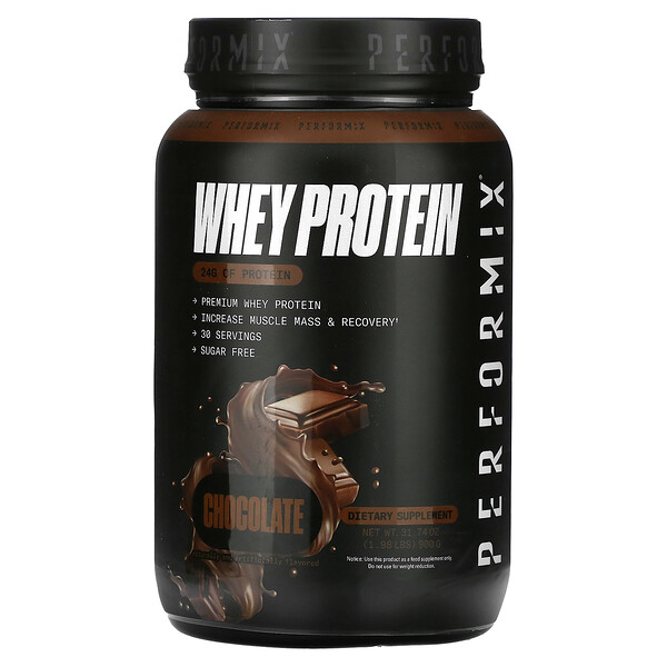 Сывороточный протеин, шоколад, 1,98 фунта (900 г) Performix