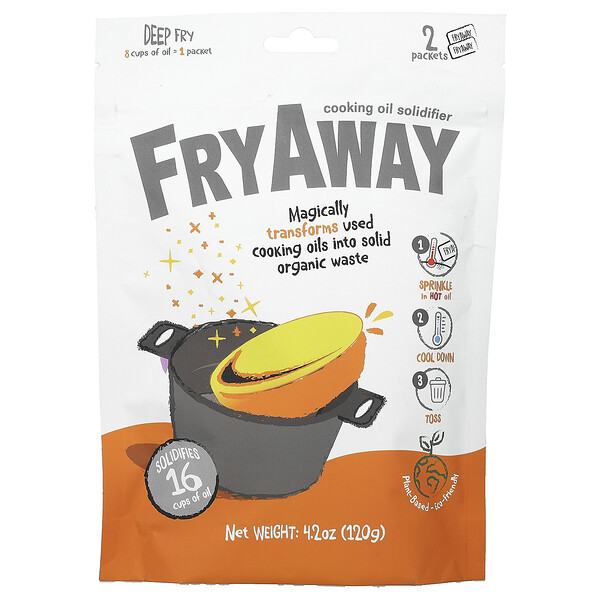 Загуститель для масла при жарке, 2 пакета по 120 г FryAway