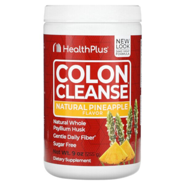 Colon Cleanse, Натуральный ананас, 9 унций (255 г) Health Plus