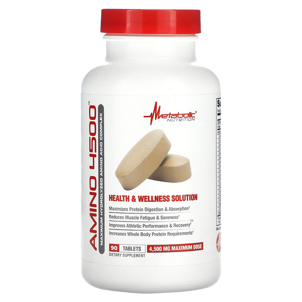 Amino 4500 - 1500 мг - 90 таблеток - Metabolic Nutrition Metabolic Nutrition