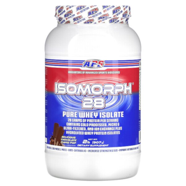 Isomorph 28, Pure Whey Isolate, вкусная шоколадная помадка, 2 фунта (907 г) APS