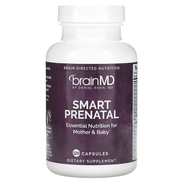 Smart Prenatal, 120 капсул BrainMD