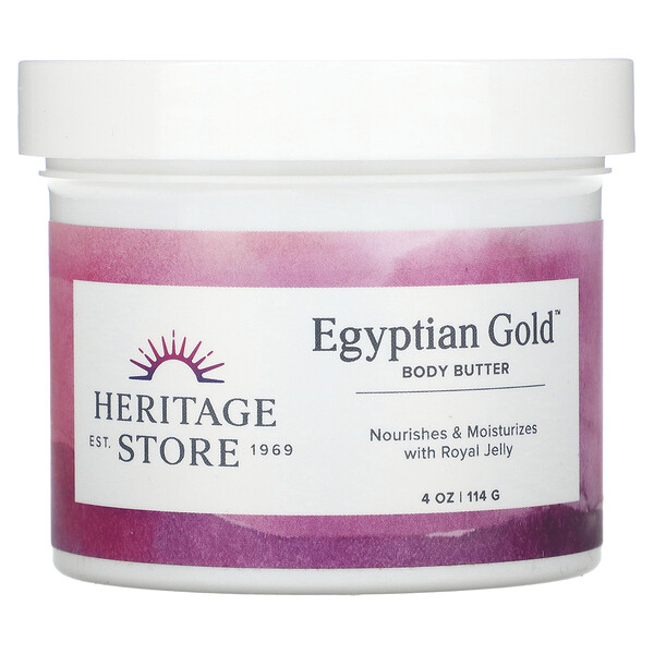 Egypt Gold, Масло для тела, 4 унции (114 г) Heritage Store