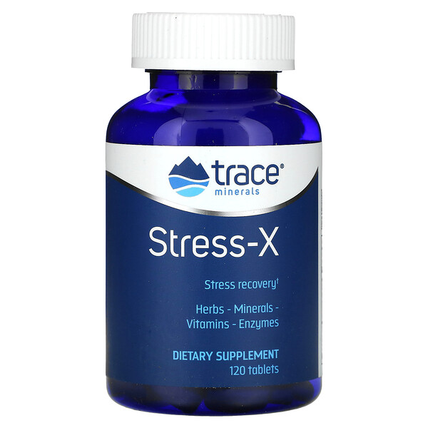 Стресс-Х, 120 таблеток Trace Minerals Research