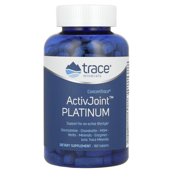 ActivJoint Platinum - 180 таблеток - Trace Minerals Research - Формула для костей Trace Minerals Research