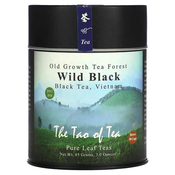 Wild Black Tea, Вьетнам, чистый листовой чай, 3 унции (85 г) The Tao of Tea