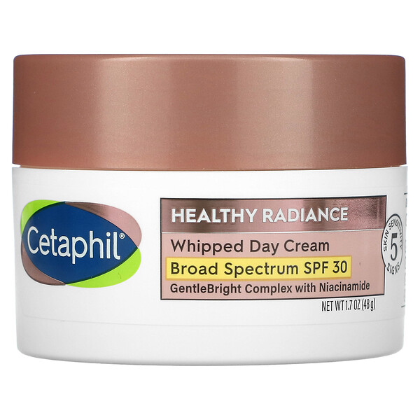 Healthy Radiance, Взбитый дневной крем, SPF 30, 1,7 унции (48 г) Cetaphil