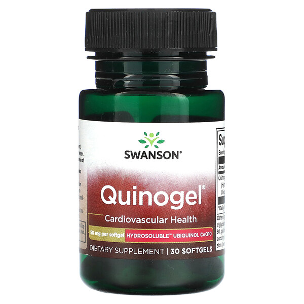 Quinogel, 50 mg, 30 Softgel Swanson