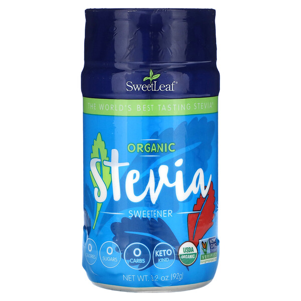 Organic Stevia Sweetener, 3.2 oz (92 g) Wisdom Natural
