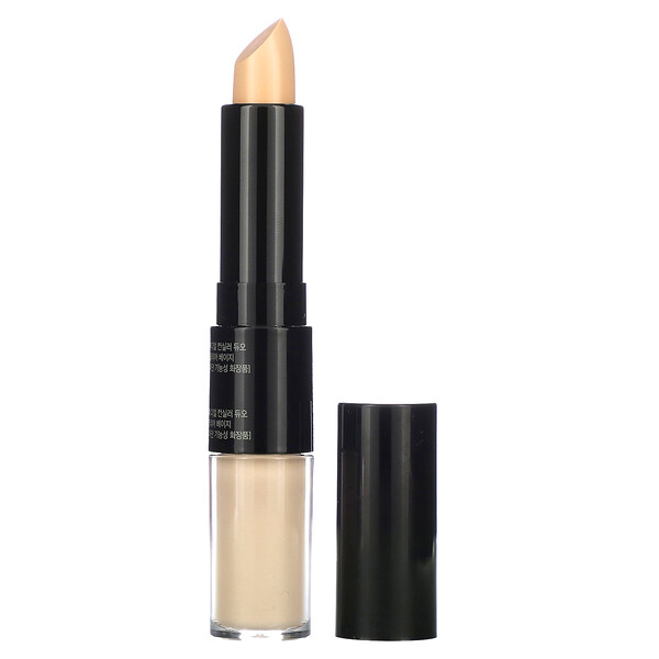 Cover Perfection, Ideal Concealer Duo, 01 Clear Beige, 1 шт. The Saem
