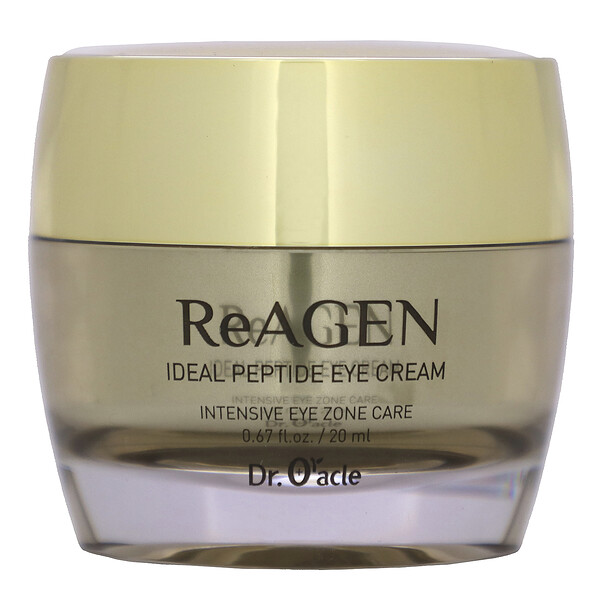 ReAgen, Идеальный пептидный крем для глаз, 0,67 жидкой унции (20 мл) Dr. Oracle