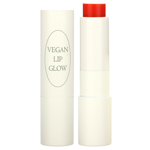 Vegan Lip Glow, 03 Coral Rose, 0,13 унции (3,9 г) NACIFIC