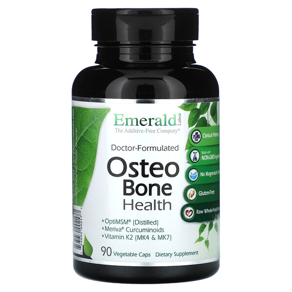 Osteo Bone Health, 90 растительных капсул Emerald Labs