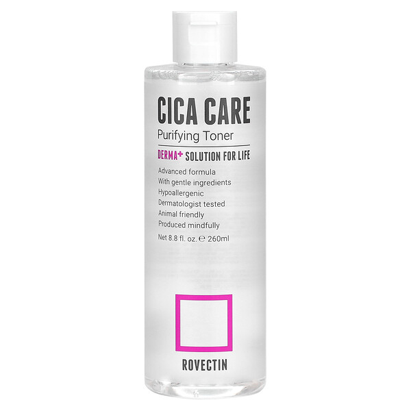 Cica Care, Очищающий тоник, 8,8 жидких унций (260 мл) Rovectin