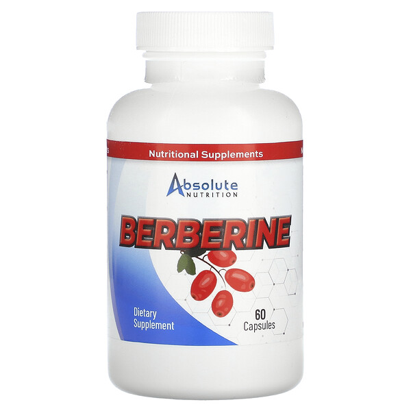 Berberine , 60 Capsules Absolute Nutrition