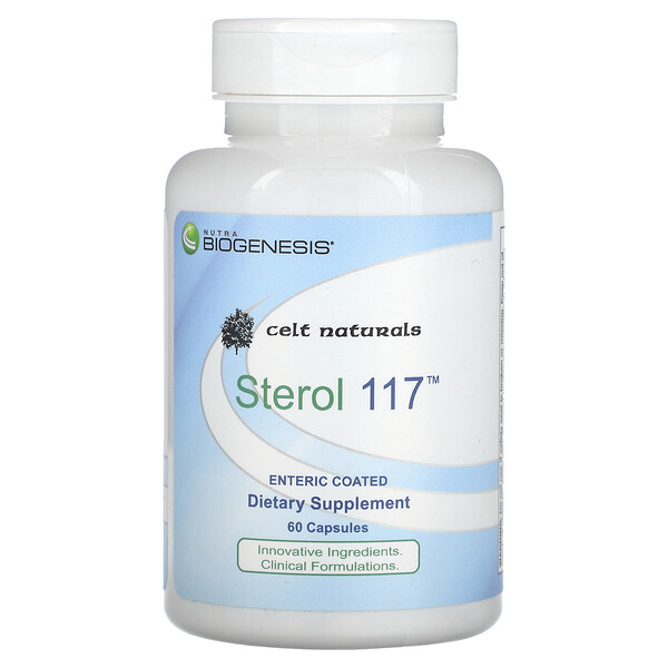 Celt Naturals, Стерол 117, 60 капсул Nutra BioGenesis
