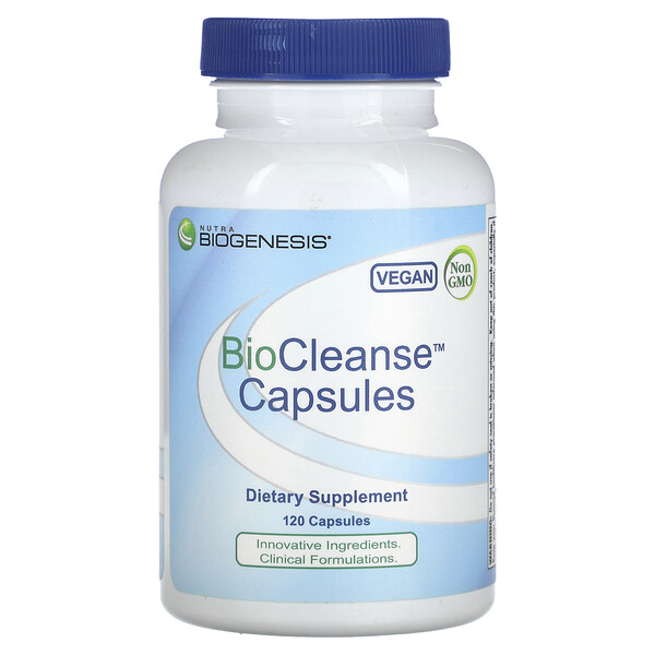 Капсулы BioCleanse, 120 капсул Nutra BioGenesis