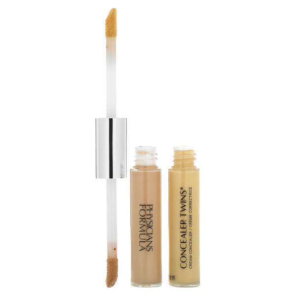 Concealer Twins Cream Concealer, желтый/светлый, 0,24 унции (6,8 г) Physicians Formula