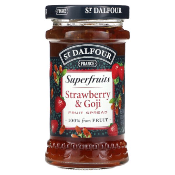 Superfruits, Фруктовая паста, клубника и годжи, 6 унций (170 г) St. Dalfour