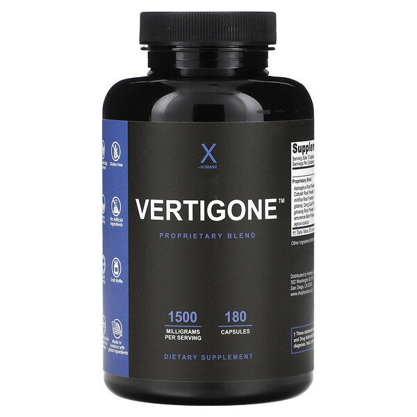 Vertigone - 1500 мг - 180 капсул - Humanx Humanx