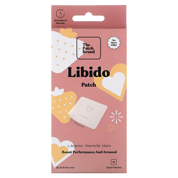 Libido Patch, 15 прозрачных пластырей The Patch Brand