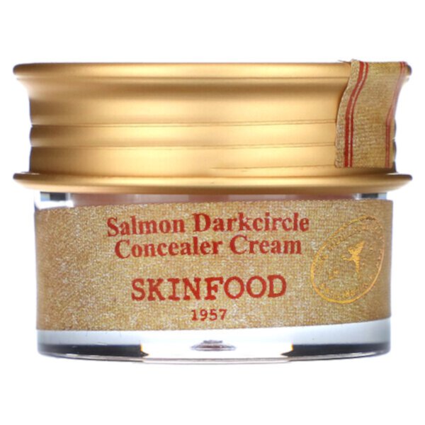 Крем-консилер Salmon Darkcircle, № 1 «Цветение лосося», 0,35 унции (10 г) SKINFOOD