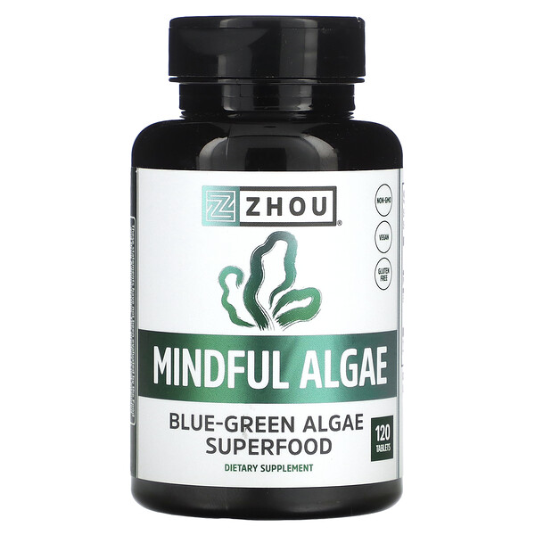 Mindful Algae, 120 таблеток Zhou