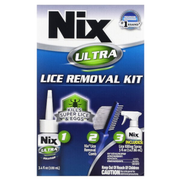 Ultra, Набор для удаления вшей, 1 комплект Nix