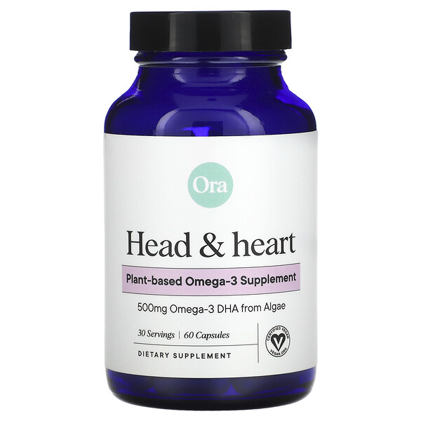 Голова и сердце, 250 мг, 60 капсул ORA