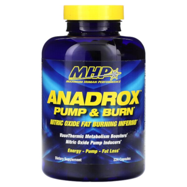 Anadrox Pump & Burn, 224 капсулы MHP