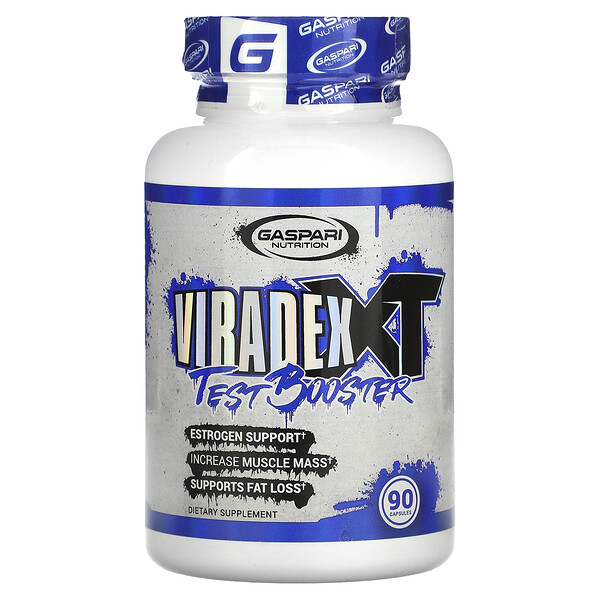 Viradex XT, Тест-бустер, 90 капсул Gaspari Nutrition