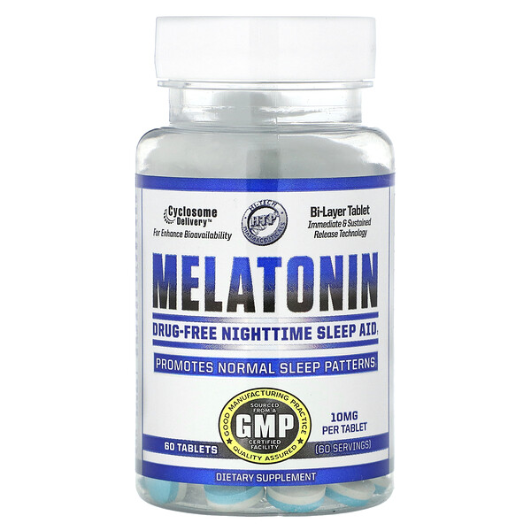 Мелатонин, 10 мг, 60 таблеток Hi Tech Pharmaceuticals