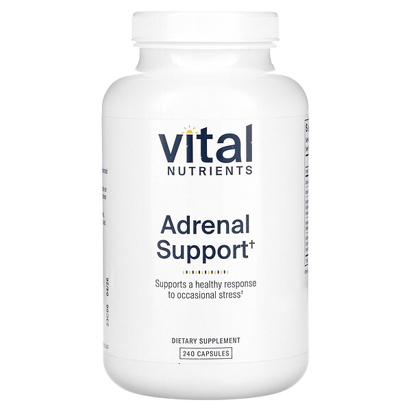 Поддержка надпочечников - 240 капсул - Vital Nutrients Vital Nutrients