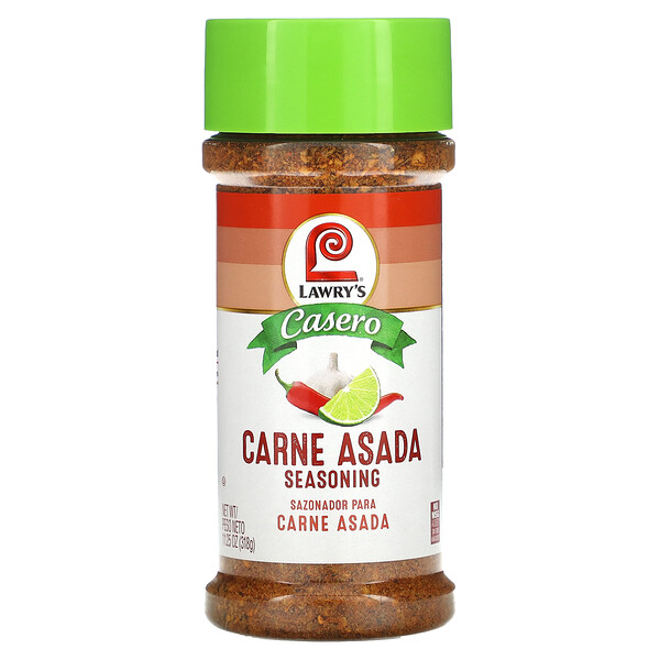 Casero, Carne Asada Seasoning, 11.25 oz (318 g) Lawry's