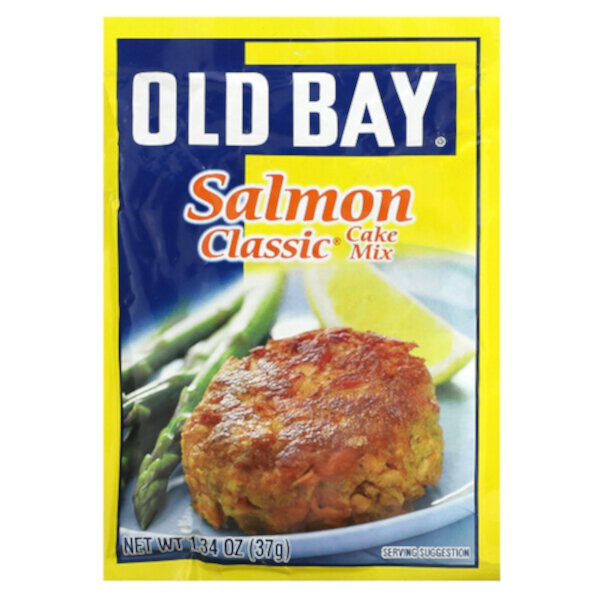 Salmon Classic Cake Mix , 1.34 oz (37 g) Old Bay