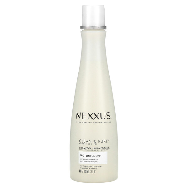 Clean & Pure Питательный детокс-шампунь, 13,5 жидких унций (400 мл) Nexxus