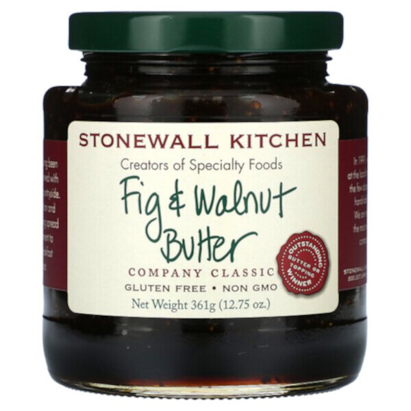 Fig & Walnut Butter, 12.75 oz (361 g) Stonewall Kitchen