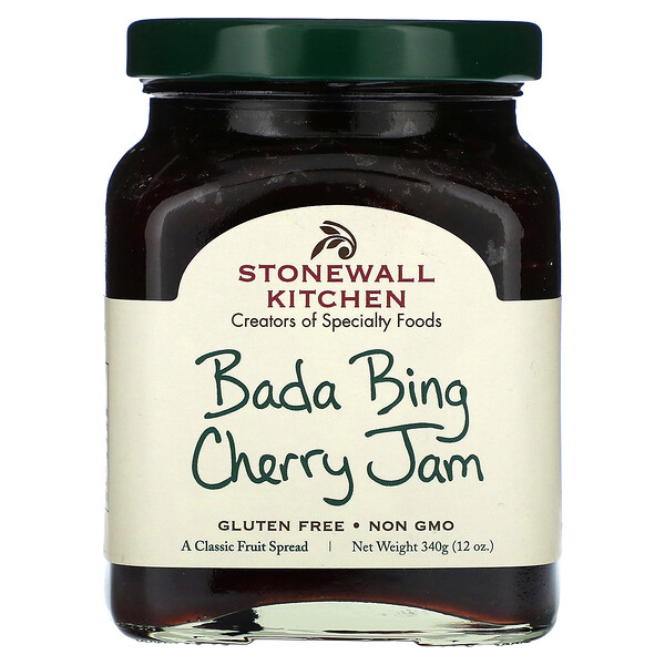 Bada Bing Cherry Jam, 12 унций (340 г) Stonewall Kitchen