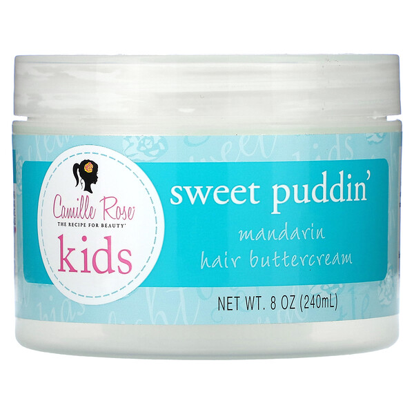 Kids, Масло-крем для волос Sweet Puddin' Mandarin, 8 унций (240 мл) Camille Rose