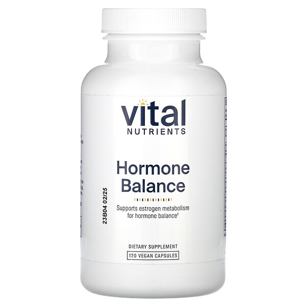 Гормональный баланс, 120 веганских капсул Vital Nutrients