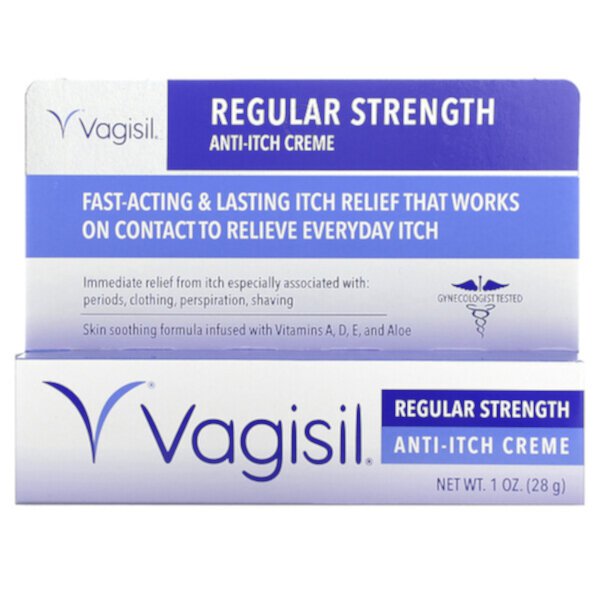 Anti-Itch Creme, Regular Strength, 1 oz (28 g) Vagisil